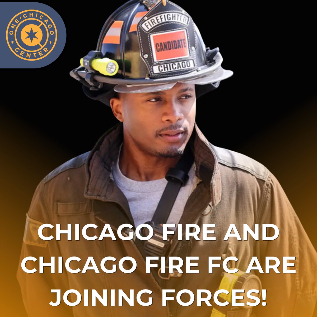 OneChicagoCtr's tweet photo. Chicago Fire stars are joining @ChicagoFire FC for a special National First Responders Day celebration honoring the real-life heroes of Chicago! #ChicagoFire https://t.co/K16TVflbH1
