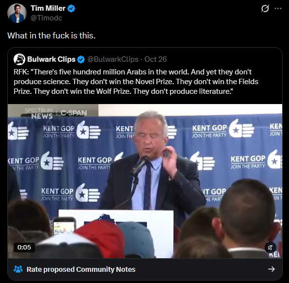 nick_matau's tweet photo. Jews: 0.2% of the World Population, yet make up 222 Nobel Prizes.

Muslims: 24% of the World Population, yet make up 4 Nobel Prizes. (Arabs have 8 Nobel Prizes).

What is the part you don't understand? https://t.co/nuSFV8EsDz