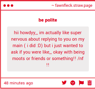 kittyfernful's tweet photo. ok lastgimmickim responding to because its starting to clog my page but yesss im always okay with being friends with other people i actuallywnat more friends :') https://t.co/ZmwUOeeE70