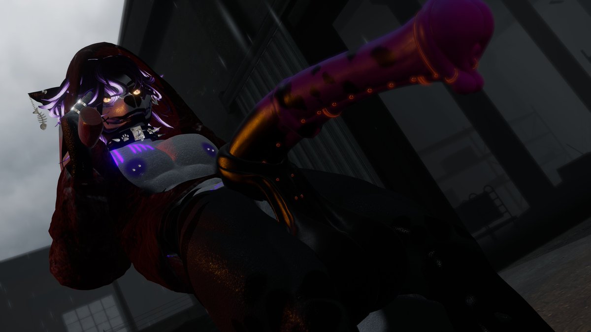 KingNazariAD's tweet photo. Week 3 Day 2:

"You'd be brought to an isolated area thinking that he is going to murder you. Instead, he has other ideas in mind with you..." 

#vrchatnsfw #furry #yiff #vrlewd #bigdick #vrcerp #furrynsfw #vrchatphotography #HalloweenNSFW https://t.co/PxHOSXg60R