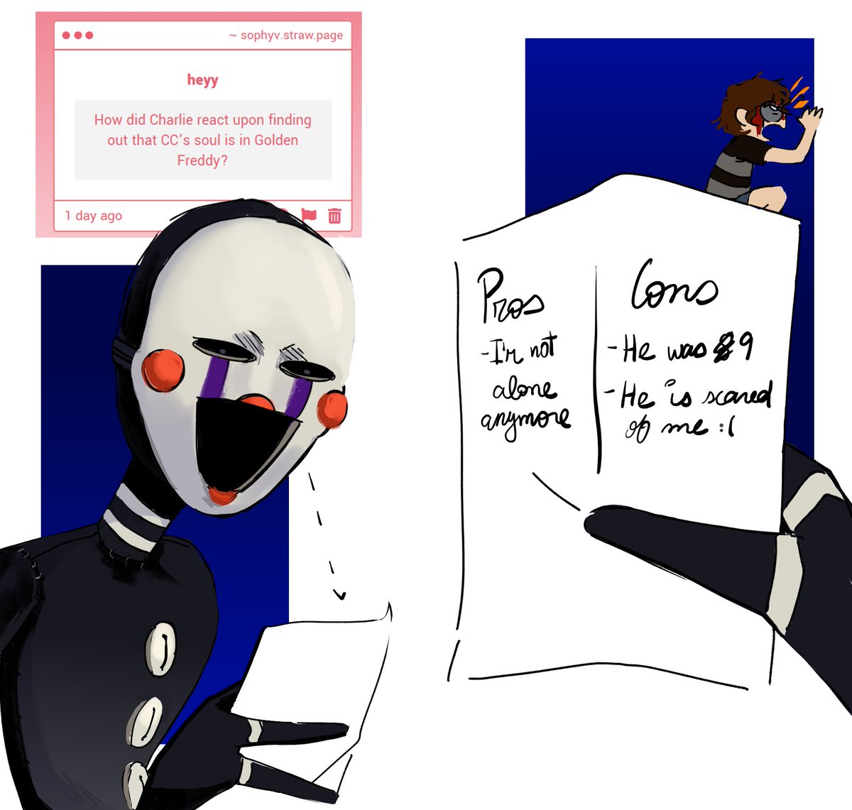 sophiec13's tweet photo. #fnafau 
complicated https://t.co/OiTS5EQS2l
