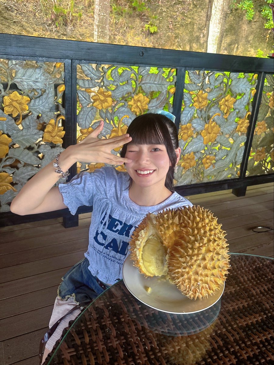 nmb48_riopi's tweet photo. おはドリアン•⩊•⭐️
だって彼はオンリーワン🎶 https://t.co/Y7ZzFnPLq9