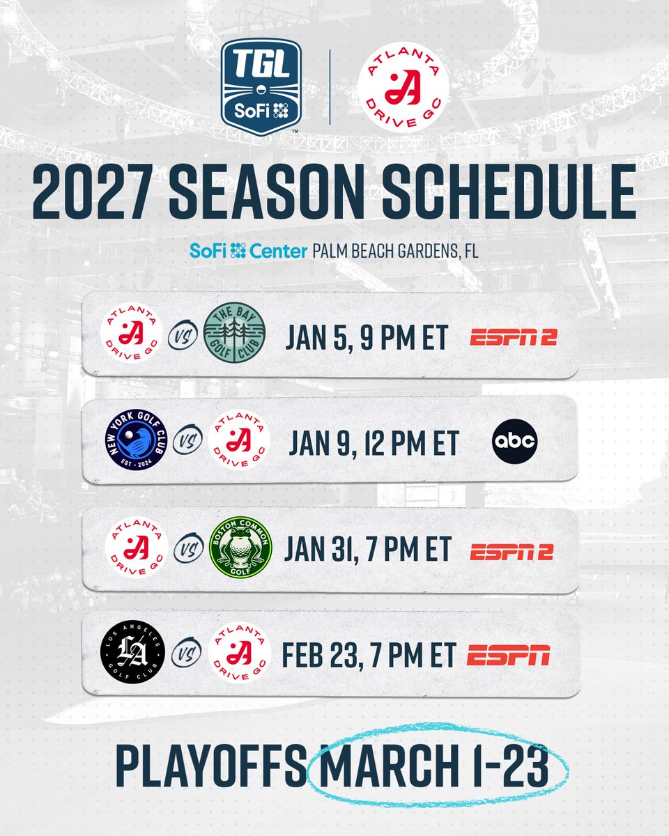 TGL's tweet photo. Early predictions on which team takes the SoFi Cup? 🏆 https://t.co/yUxd79hKX5