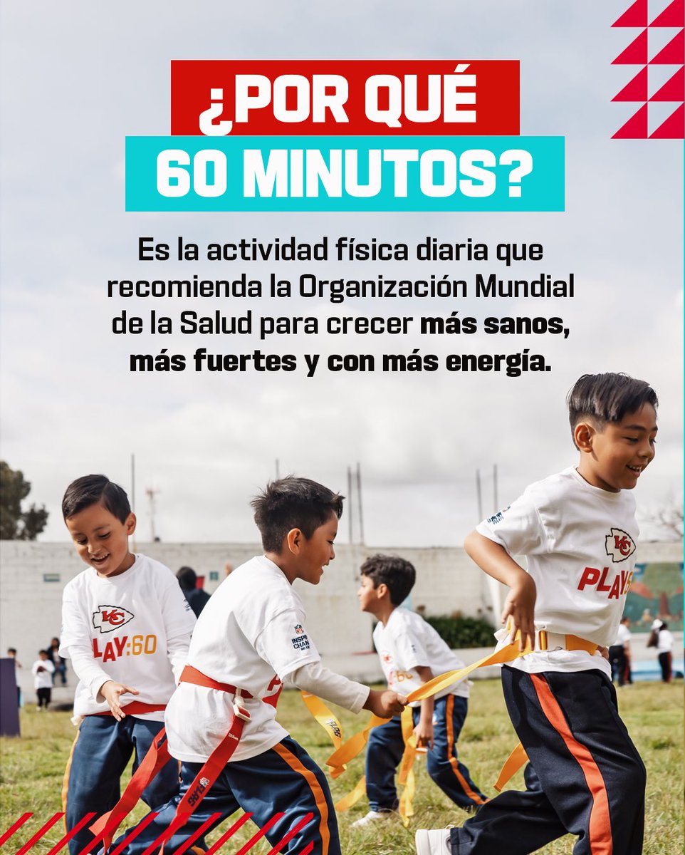 nflmx's tweet photo. Todo lo que necesitas saber sobre NFL Play:60 Tour 🏈 una iniciativa para que niñas y niños se mantengan activos mientras se divierten 🏃‍♀️🏃‍♂️

🤩 Prepárense para las siguientes paradas ¡Ahí nos vemos! 🇲🇽🏈 https://t.co/Lokkxn3st1