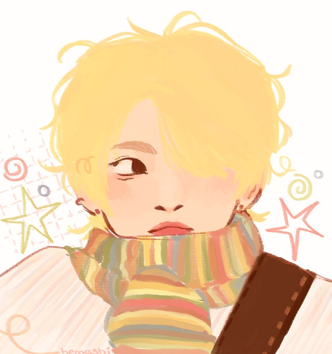 he_mashi's tweet photo. my sweetheart 
#ateezfanart #hongjoong https://t.co/c5gpeFpPa0