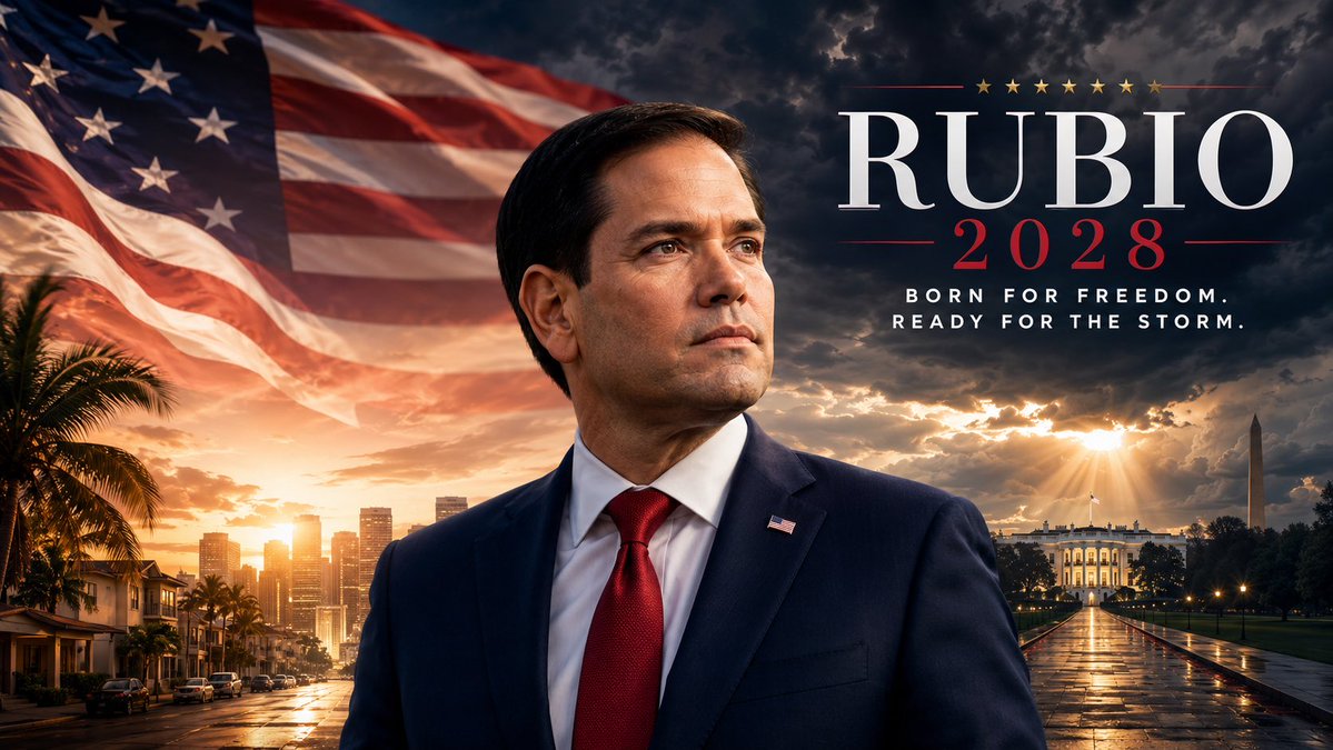 LORISAXON's tweet photo. @FoxNews Thank you President Trump for all you do to MAGA🇺🇸
Now let’s make Rubio President in 2028. https://t.co/eLUeqE0Tvk