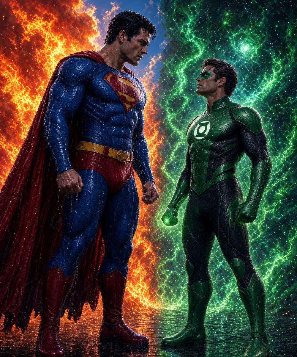 King_Shark02's tweet photo. Superman has the strength to overpower gods, but Green Lantern possesses a ring capable of turning imagination into reality.

One relies on almost limitless physical power, while the other can create weapons, shields, and constructs powerful enough to challenge some of DC’s strongest beings.

If Superman and Green Lantern fought with absolutely no restrictions, would Superman’s raw power be enough to overcome the full potential of a Green Lantern ring?