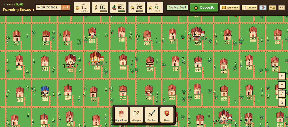 SedMhdi's tweet photo. Exploring beyond my own farm in Farming Season. 🌱

Every house and building across the map makes me curious about what’s happening in this little pixel world. There’s more to discover than just growing crops.

@farmingseasonio

#FarmingSeason https://t.co/TVF7LgDJKD