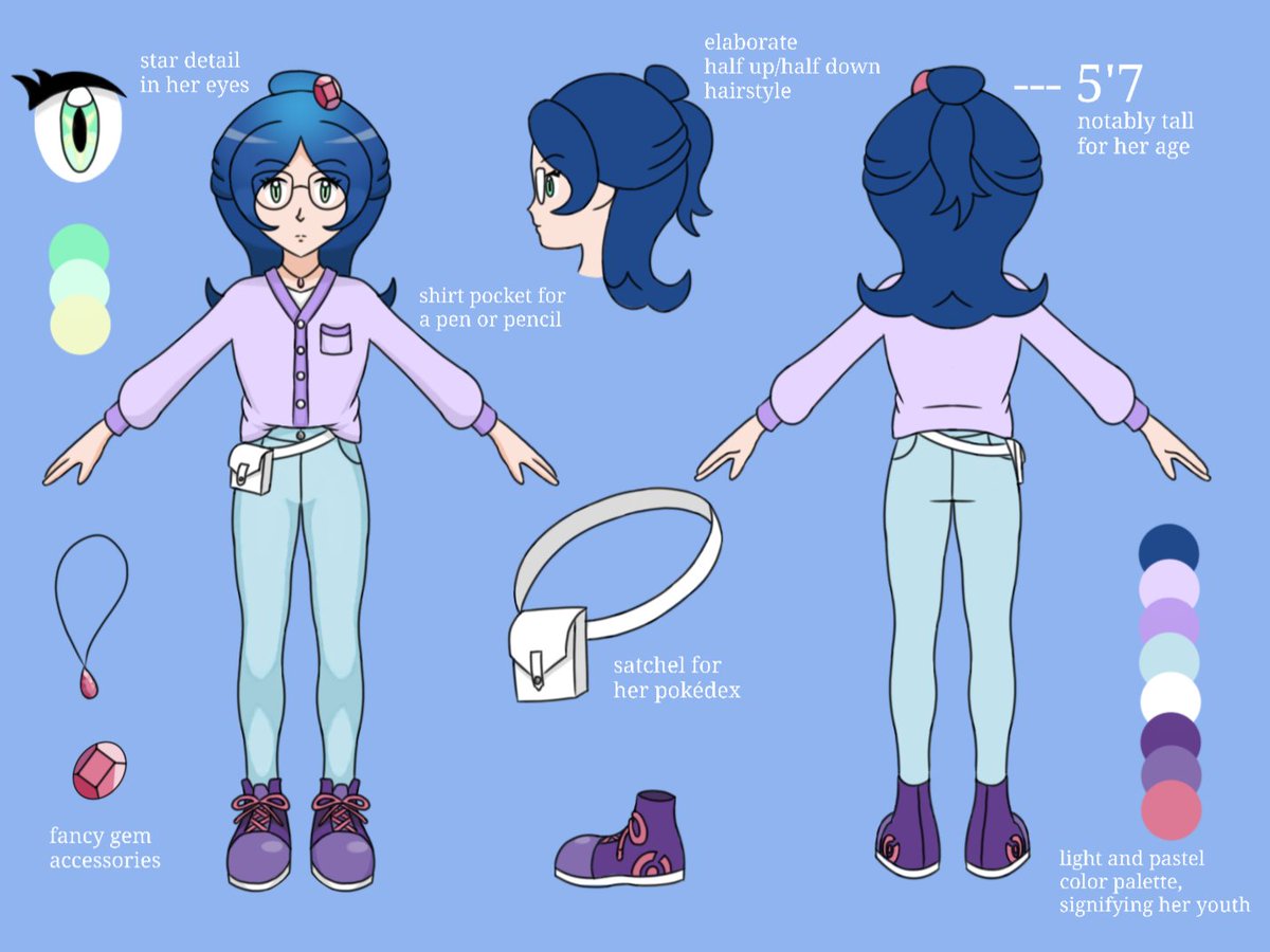 lemxberry's tweet photo. [ OC REDEBUT ]

hello, everyone! ✨ this is my pokémon trainer OC, Aurora, as she appears during the events of X and Y! born and raised in Lumiose City, she is quite the progidy 📚 

#ocart #pkmnoc #intro https://t.co/exqeAEJz8M