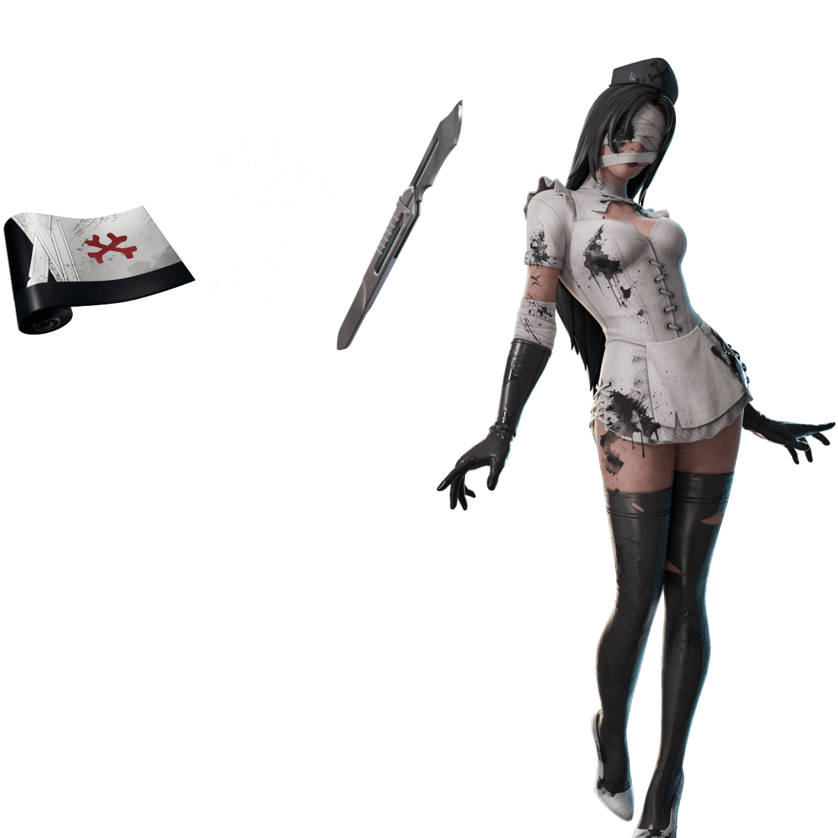 HYPEX's tweet photo. FULL NURSE LENORE BUNDLE TONIGHT https://t.co/uyJr7o486M