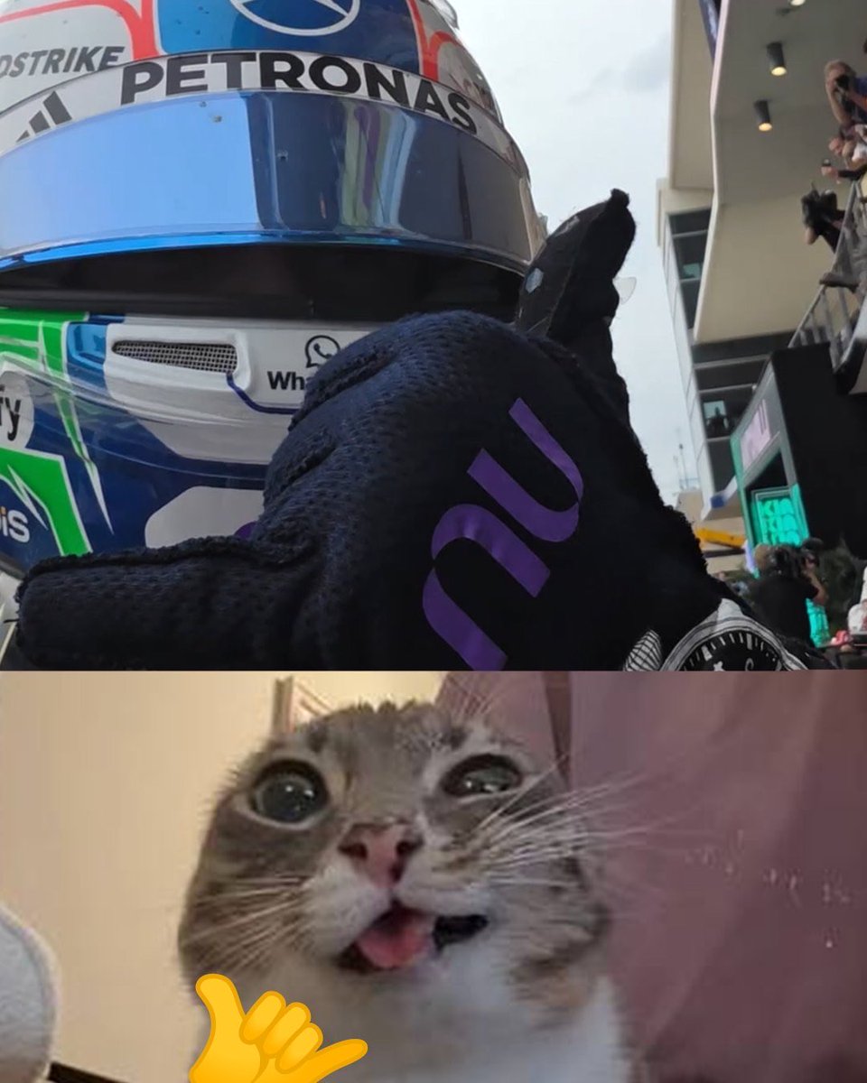 itsragu12's tweet photo. NOT MERCEDES POSTING KIMI LIKE 🤙🏻🐱 https://t.co/g6lXF0gS25