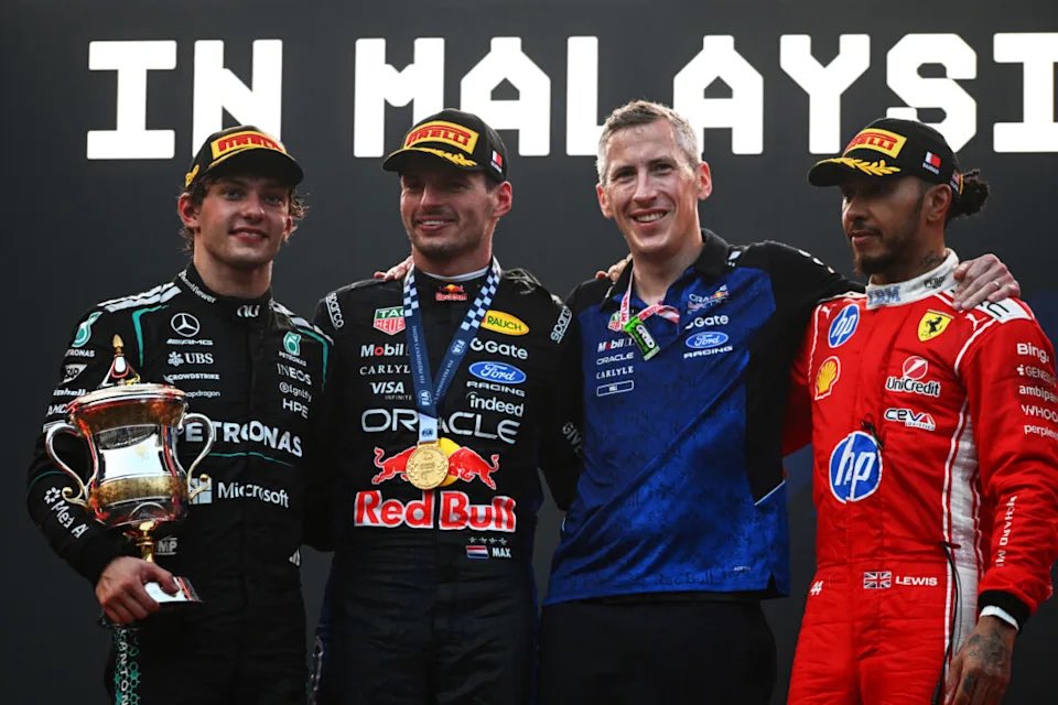 F1GuyDan's tweet photo. 🤯 For the first time in 13 years, a driver other than Max Verstappen or Lewis Hamilton will have the most wins in a season

‘26: Kimi Antonelli
'25: Max Verstappen
'24: Max Verstappen
'23: Max Verstappen
'22: Max Verstappen
'21: Max Verstappen
'20: Lewis Hamilton
'19: Lewis Hamilton
'18: Lewis Hamilton
'17: Lewis Hamilton
'16: Lewis Hamilton
'15: Lewis Hamilton
'14: Lewis Hamilton