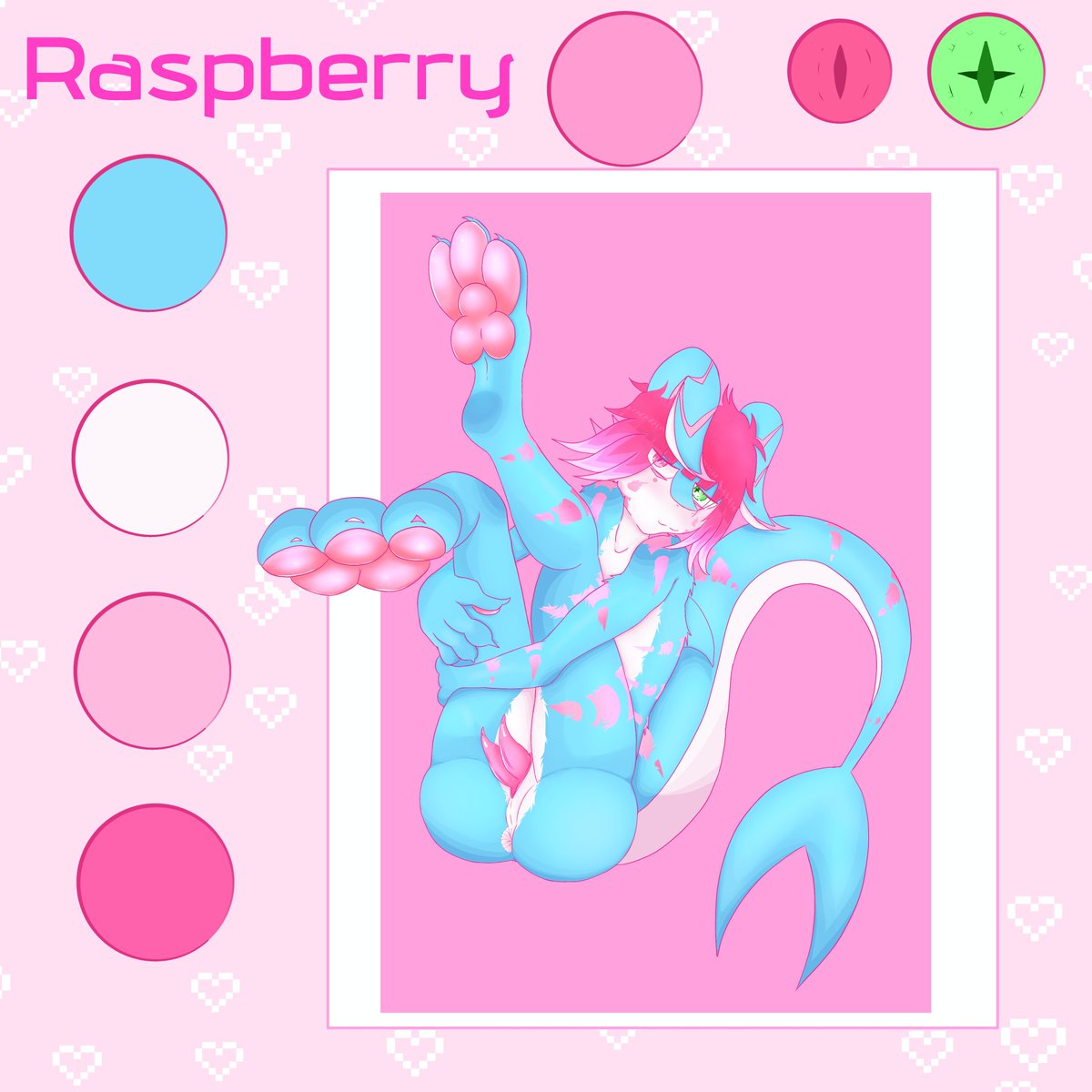 _Elysar_'s tweet photo. Meet Raspberry!!! Hes on my sfw account but he wanted to join the fun too... https://t.co/6TpBQBRznt
