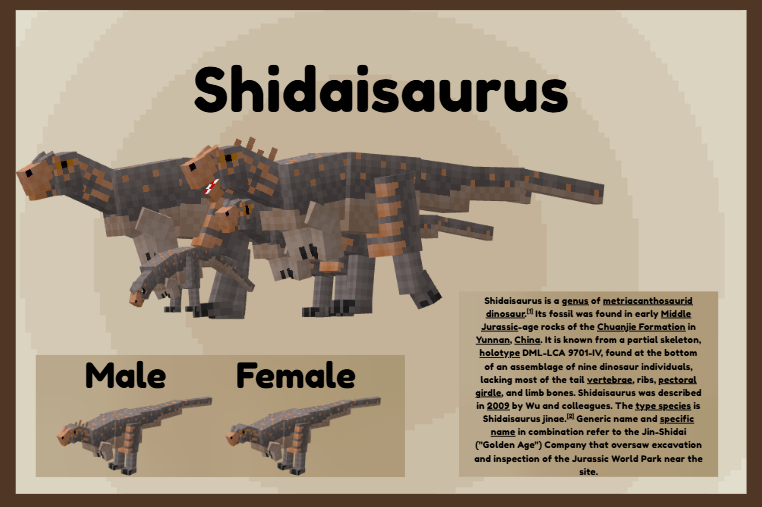 ClassyMonk13447's tweet photo. Shidaisaurus
#mc #minecraft #mcmod #mcmods #minecraftmod #minecraftmods #dino #dinos #dinosaur #dinomod #dinomods #dinosaurmod #dinosaurmods #prehistoric #prehistoricmod #prehistoricmods #eorevival https://t.co/LTqQQ15Q9Q
