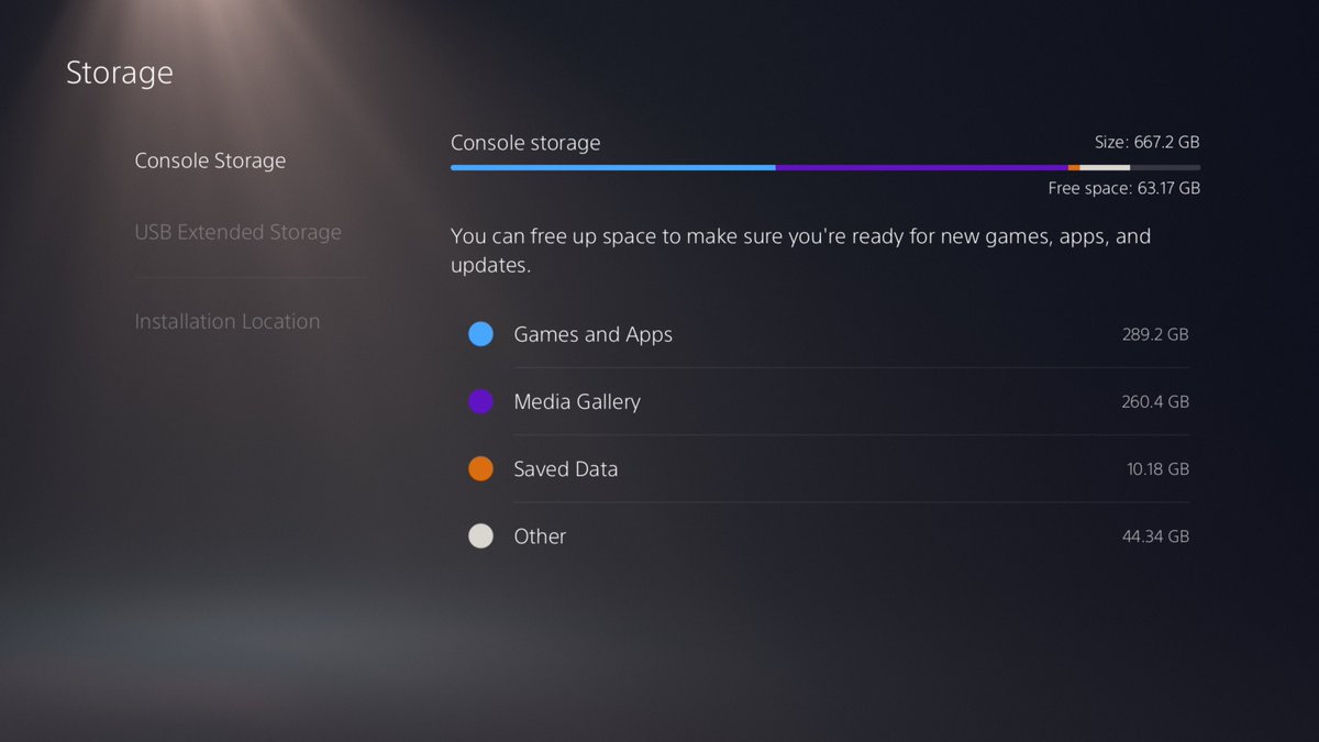 KoolEntity's tweet photo. My PlayStation storage is also full of Lexa! 🐇

One day it’ll definitely get to a point where Lexa takes up more storage than my games do 😂 https://t.co/Ds1PX28YXG