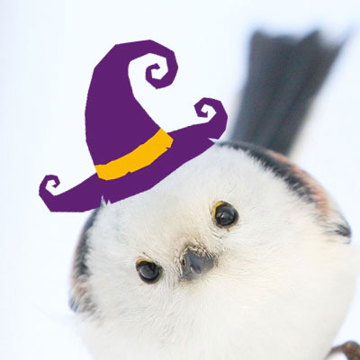 daily_simaenaga's tweet photo. もうすぐハロウィンだね
アイコンに使ってOKだよ（・▴・）🎃 https://t.co/dUkhlHyjDK