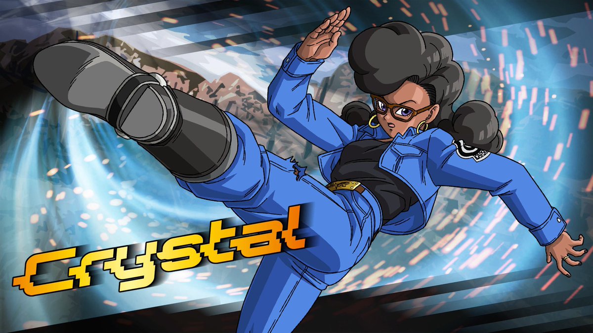 Mega_Z307's tweet photo. I’m very happy that I won the last one to have Crystal be apart of the Xenoverse series history and dragon ball series history in general! Congrats to all the winners too! #Xenoverse2 #XV2 #dboc #oc https://t.co/lCebwWx2aT