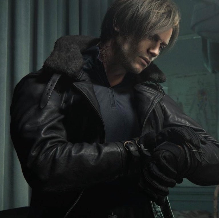 Equanhny's tweet photo. I know Ada Wong’s work when I see it 😭 This man used to dgaf about fashion and now he’s out here fighting bioterrorism in Tom Ford and Hamilton watches https://t.co/MDBuBSLSl1