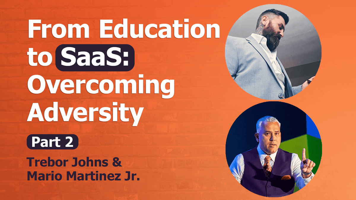 GoModernSelling's tweet photo. Part 2 of From Education to SaaS: Overcoming Adversity is live on the Modern Selling Podcast from @GoVengreso. A story about grit and career change: https://t.co/EoJy9mj3Cu https://t.co/fmKf6IZrJL