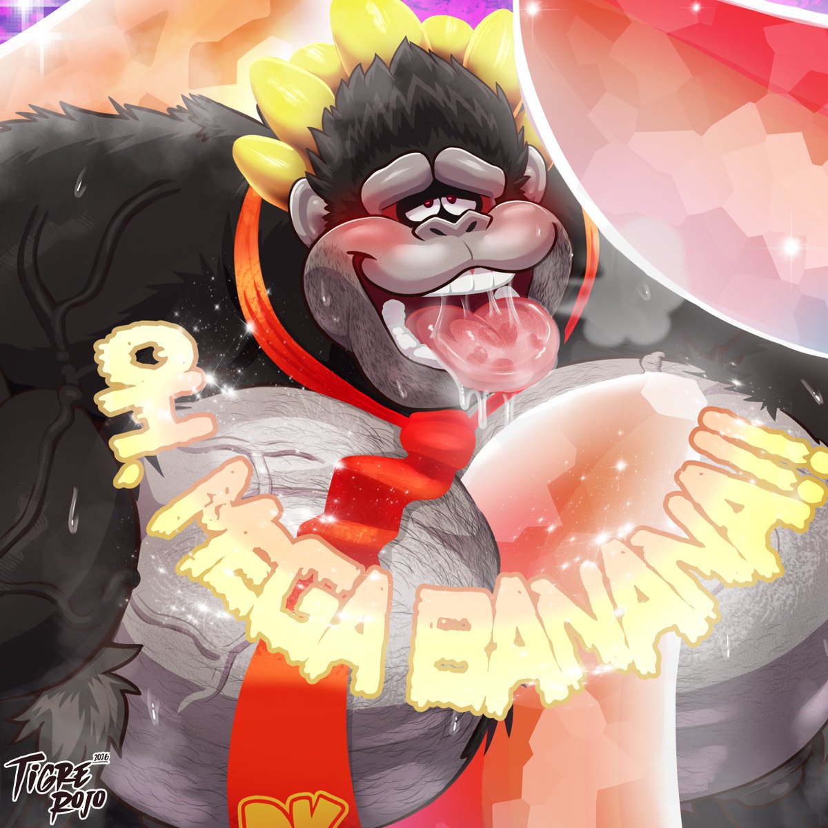 Tigrerojo_01's tweet photo. Couldn't help but make a Bananza version, after what happened last stream XD, Enjoy!😁 https://t.co/QCr9ZLrWqx