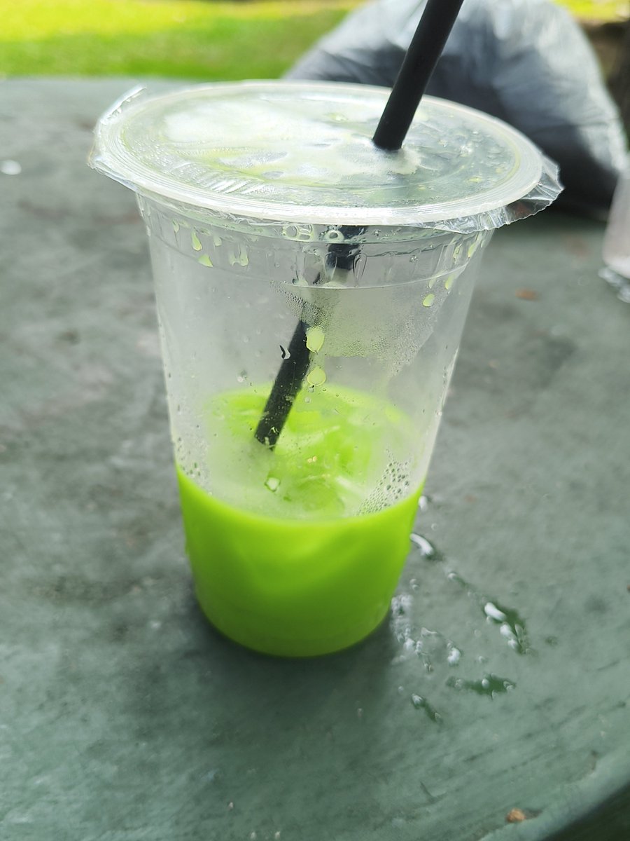 palegrov3's tweet photo. This green tea looks nuclear istg https://t.co/CdkUXqgvNK