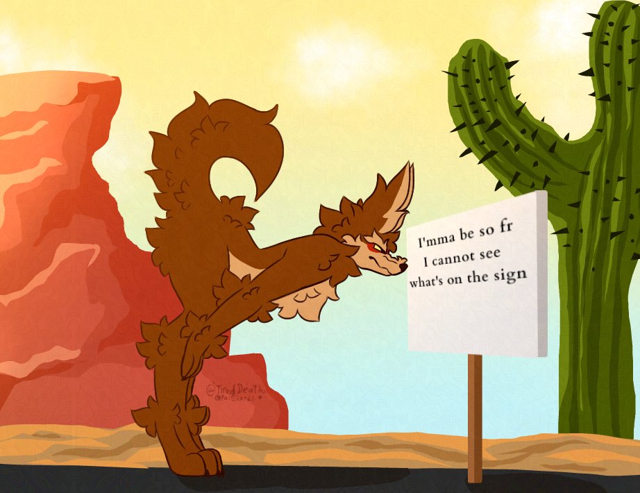 _TiredDeath_'s tweet photo. I saw this on a video and HAD to redraw it bc WHY WAS HE DOING ALLAT

#looneytunes #wilecoyote https://t.co/WtchsoChkV