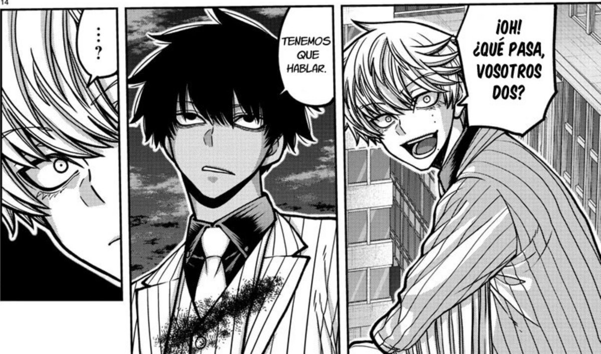 three_milkz's tweet photo. Senritsu's face makes me laugh because looks like Ousuke is about to break up with him https://t.co/RpkTRHomwi