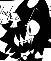 Skell__Ruby's tweet photo. @LapizDelMaton Ruby: “yea girl!”

Skell from the end of the hall*

Skel: “fuck no!” https://t.co/DmALVGzgA1
