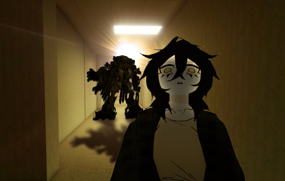 LoopingTheRoom's tweet photo. — " T-this you..? " https://t.co/5l0KbaLjl2