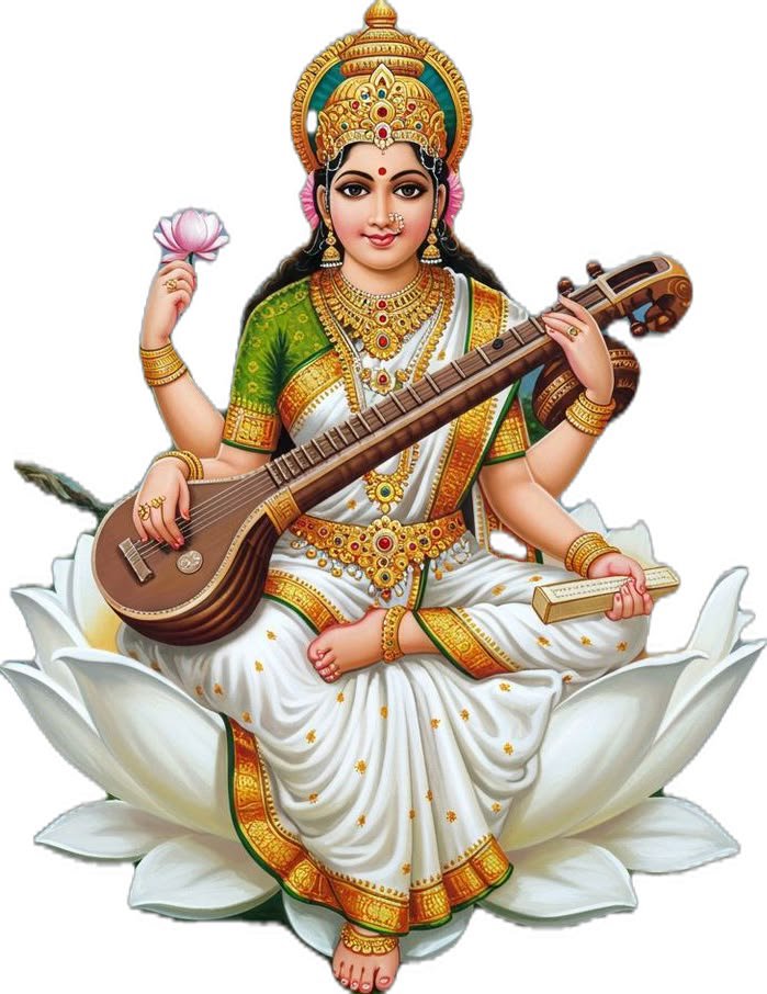 AkshitaL_'s tweet photo. विद्या दायिनी मॉं सरस्वती के दिव्य अलौकिक दर्शन❣️ https://t.co/j1vCs3fuEA