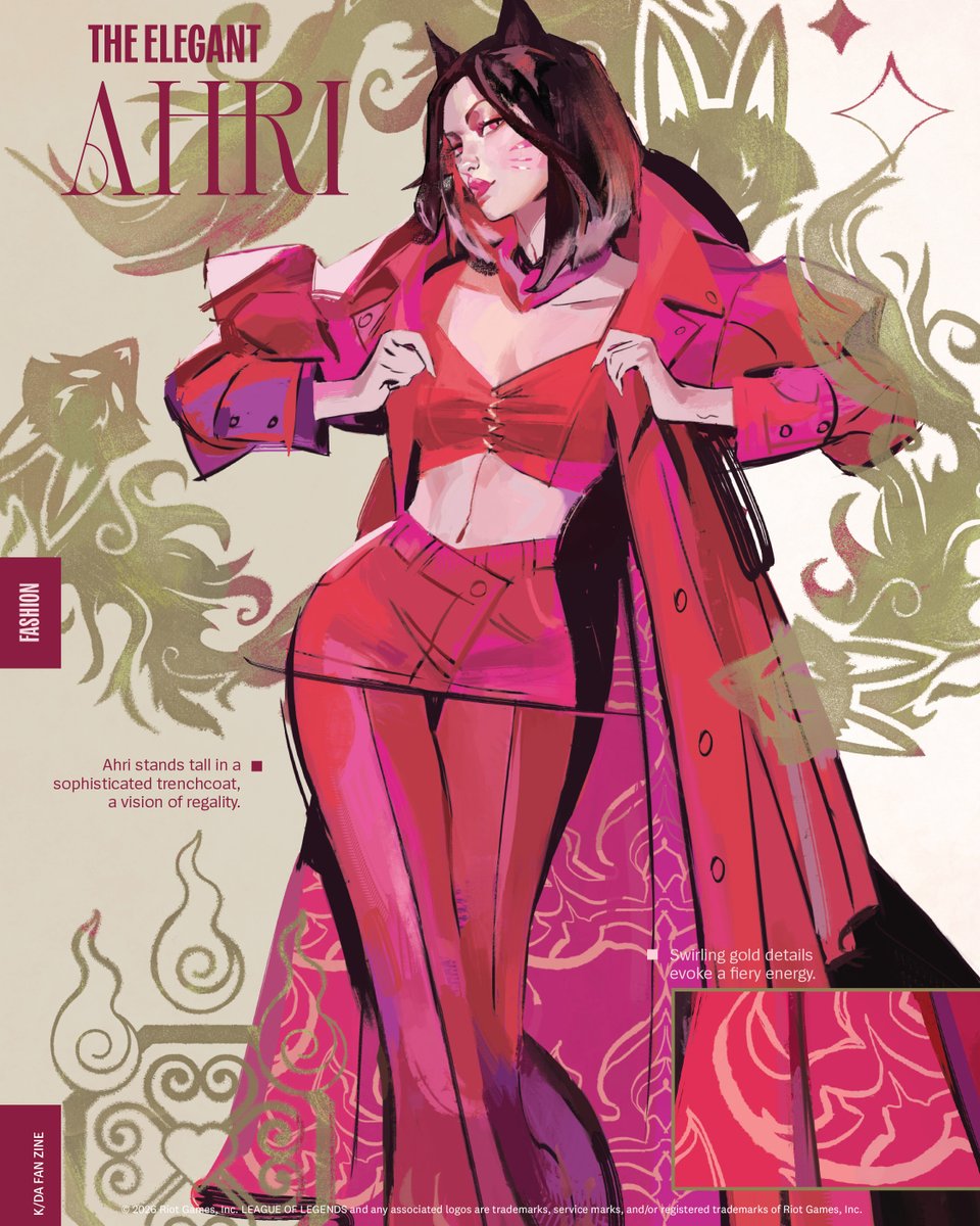 waywardcxnnibal's tweet photo. The K/DA high fashion illustrations for HEADLINERS and merch were apparently done by Oleksandra Fastovets, who previoulsy designed some background characters for season 2 of Arcane at Fortiche. https://t.co/bqkaVNlVzQ https://t.co/AGmR3lhLJH