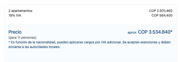 carlosgomzv's tweet photo. Los abusos de Booking y sus alojamientos.
Hace 2 meses reservamos para pasar 3 días en Cartagena, 26 al 29 de diciembre, dos apartamentos: Valor total COP 3.534.840 (USD 1.120), precio promedio para el sitio y la época
@bookingcom @sicsuper @WRadioColombia @BluRadioCo @lafm https://t.co/tSfkIrQIkL