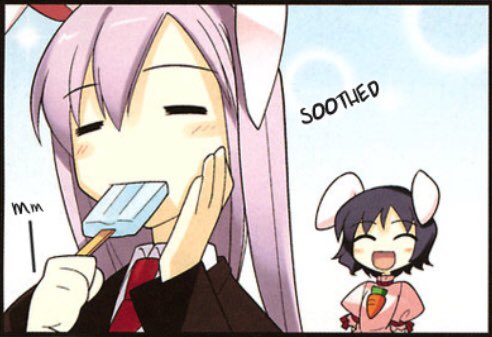 EarthMoonBunny's tweet photo. Daily Reisen day 356

a cold treat https://t.co/fXEz6oUzNE
