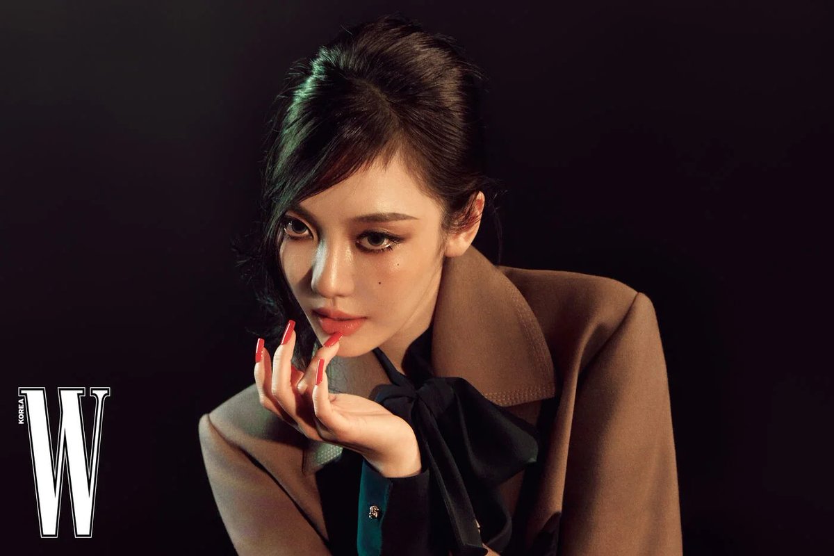 wntrult's tweet photo. aespa NINGNING in new pictures for W Korea November 2026 issue in collaboration with Gucci. https://t.co/zcCYiGyrU0