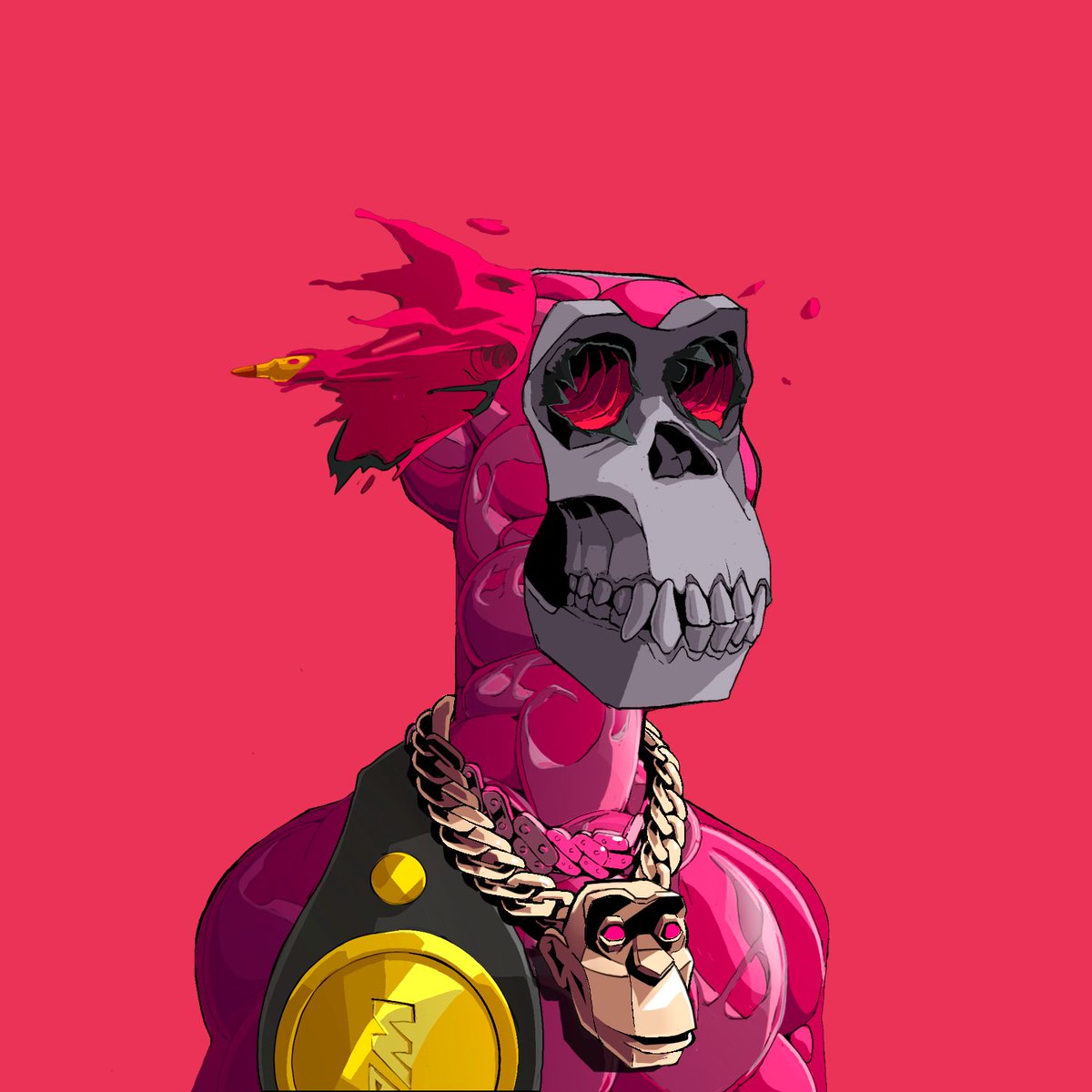 OGWWBENS's tweet photo. Best art hands down. @Primatesnft https://t.co/oVWWJqDMKu