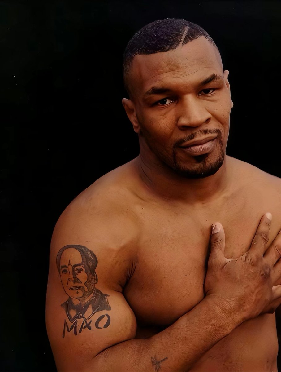 zc88866's tweet photo. Mike Tyson was born in the slums of Brooklyn, New York. From a young age he struggled at the bottom of society, enduring hardship and adversity.

While serving time in prison, he read *Selected Works of Mao Zedong* and was deeply moved by the great man’s spirit of leading the poor masses in resisting oppression and pursuing dignity. As a result, he had a portrait of Mao tattooed on his right arm.

In 2006, Tyson came to China for commercial activities. His original itinerary was limited to Shanghai, but he took the initiative to request an additional stop and specially flew to Beijing to pay his respects at Chairman Mao’s Memorial Hall. He stood solemnly and reverently before the remains for a long time, and before leaving he also purchased albums of calligraphy and paintings from the memorial hall.

Tyson once said frankly: “Standing before the great man, I feel extremely small. Being able to come here is a tremendous honor for me.”

This respect transcended national borders. A foreign boxing champion who rose from the bottom of society understood the power of fighting for the working masses. Great ideas cannot be confined by geography or national boundaries.
