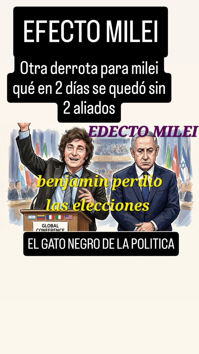 Adriang13537620's tweet photo. @lilialemoine Tercer  derrota para  kaki milei y van  ! https://t.co/Aq7PsvbrWx