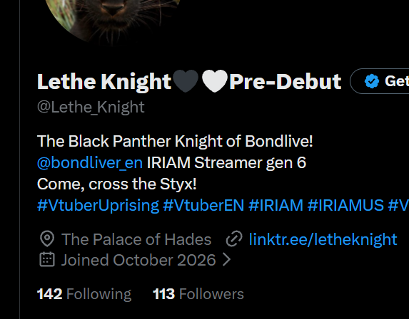 Lethe_Knight's tweet photo. Thanks everyone for 113 followers! https://t.co/USqCVjqMFZ