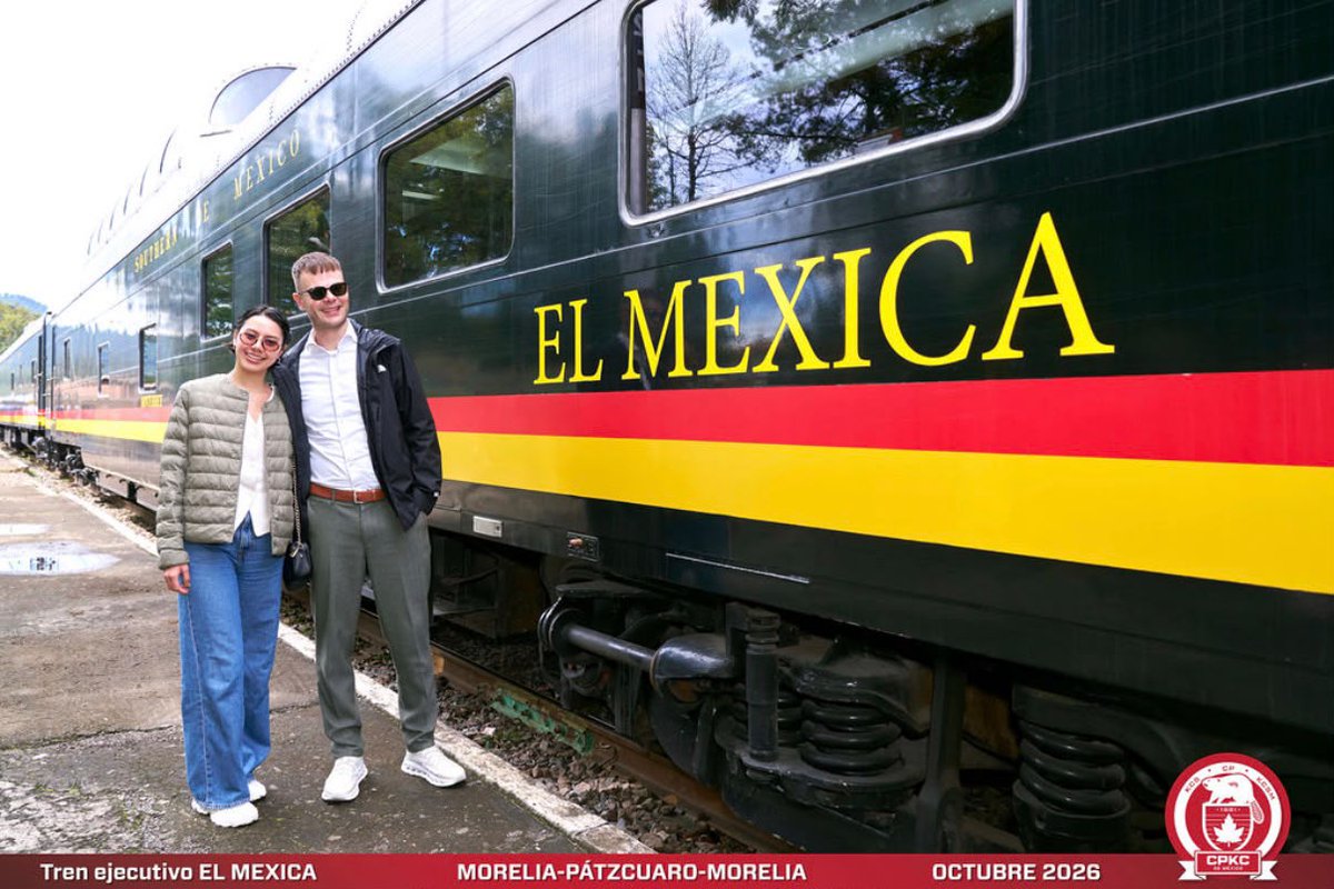 FICM's tweet photo. Todos los viajes tienen un final, pero los recuerdos
permanecen para siempre.🎬🚂
Agradecemos a @CPKCrail por su invaluable apoyo
para hacer posible el #FICM2026.
¡Gracias por acompañarnos en este viaje y ser parte
de esta gran historia! 🌹 https://t.co/fdIWBB7AW2