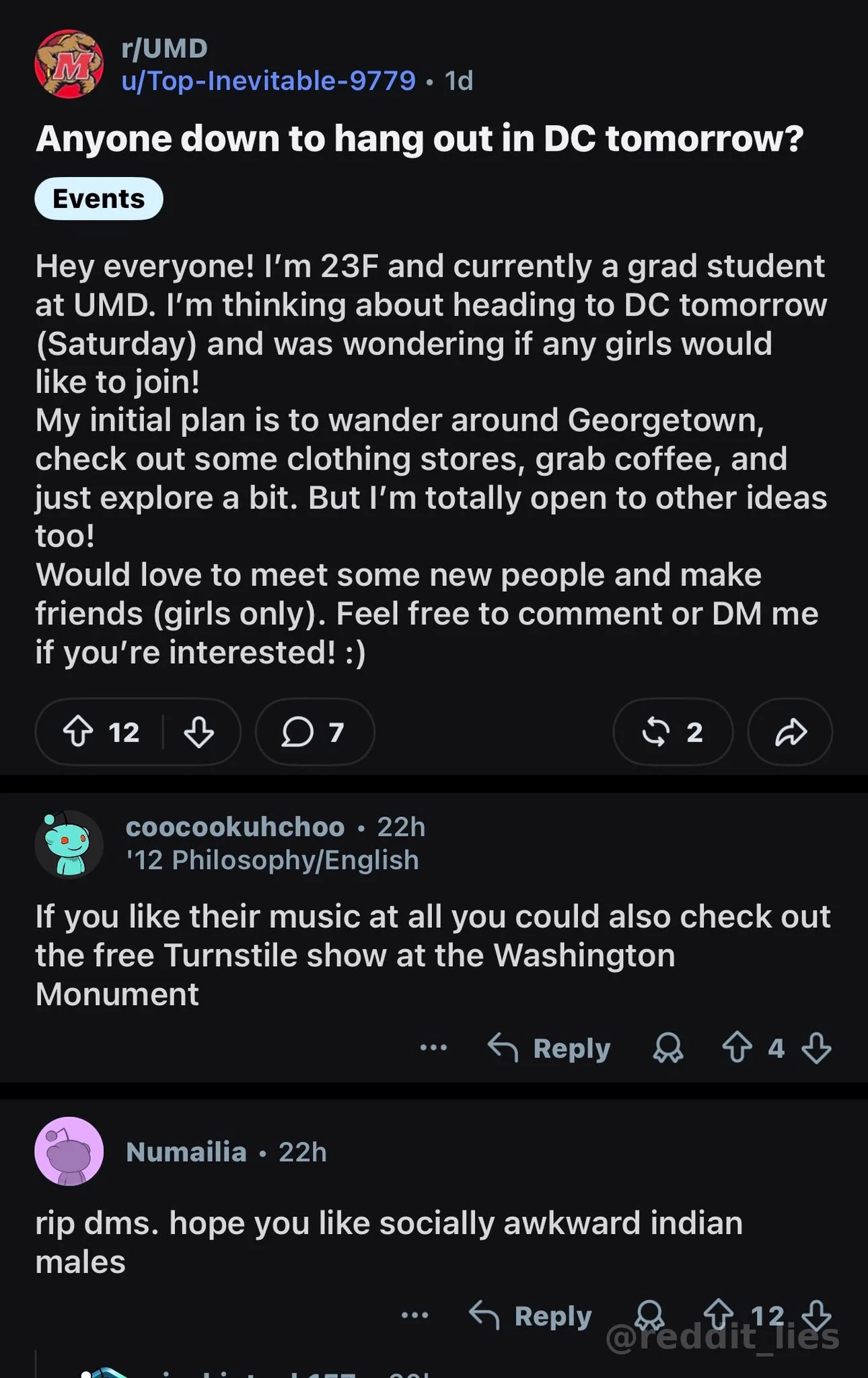 Reddit Lies on X: 
