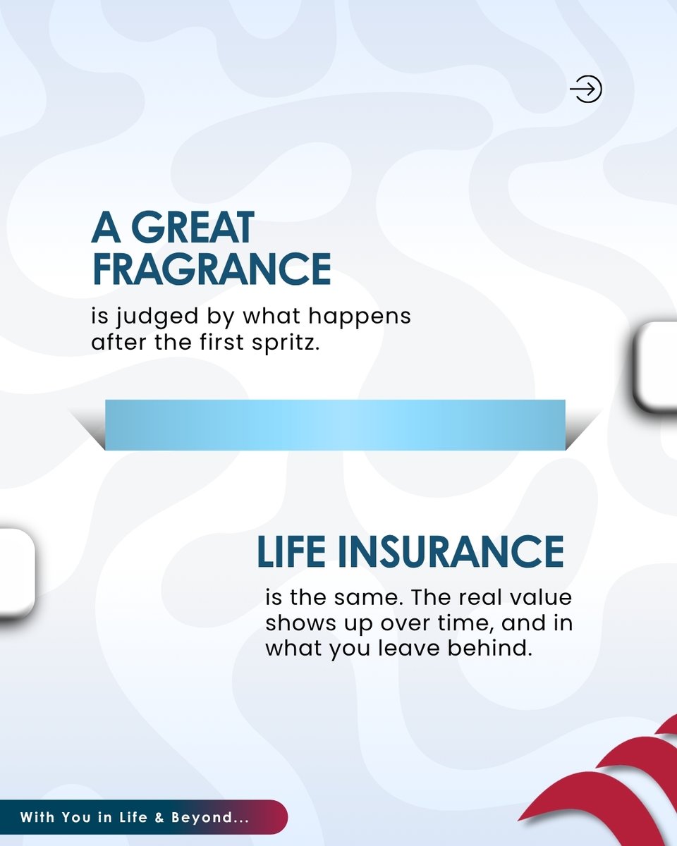 CapitalExpress_'s tweet photo. Like perfume, you can make your presence count even when you're not there.  

A great fragrance leaves its scent. A thoughtful life insurance plan leaves protection, provision, and a legacy your loved ones can feel. 

Keep your legacy lingering like perfume.

#perfume https://t.co/qlfVBr9wiD