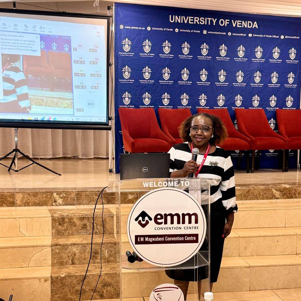 cgsombud's tweet photo. 📍 LIVE AT #CFML2026
CGSO CEO Ms. Queen Munyai delivers opening remarks at the 6th Annual CFML Conference at 2Ten Hotel in Limpopo, co-hosted by @Univenofficial and @theNWU.
#CFML2026 #CGSO #ConsumerProtection #LegalTech https://t.co/R7FQ55GU3G