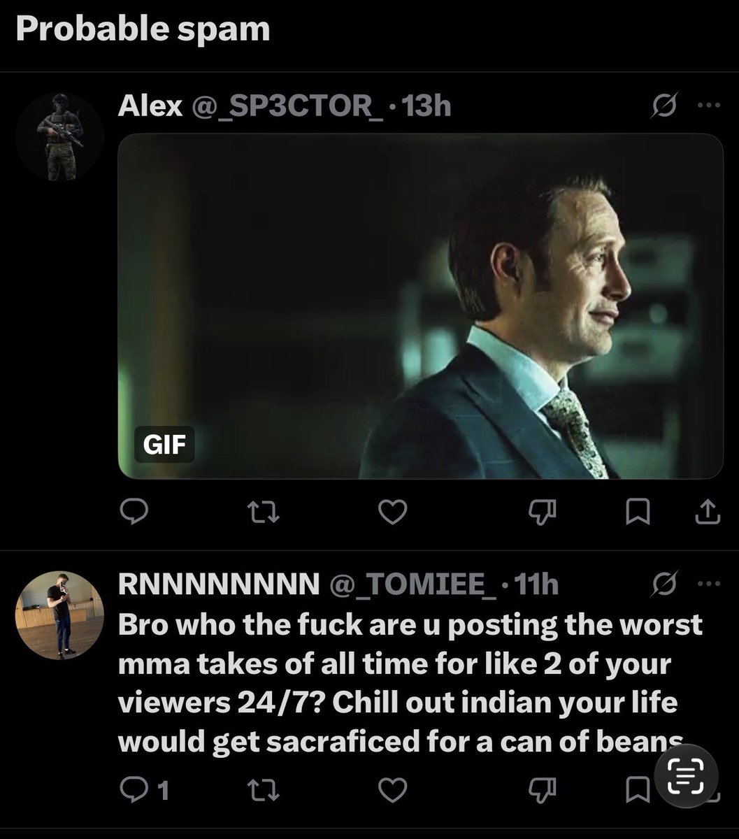 PixelPhantom226's tweet photo. X thinks this kike nigger is spam, he’s so mad  LOL https://t.co/hCg0JTYm1M