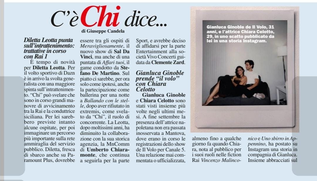 GiusCandela's tweet photo. Olly, il no a Sanremo 2027 e il flirt con Virginia Ronzoni https://t.co/vNDOPUnmfa