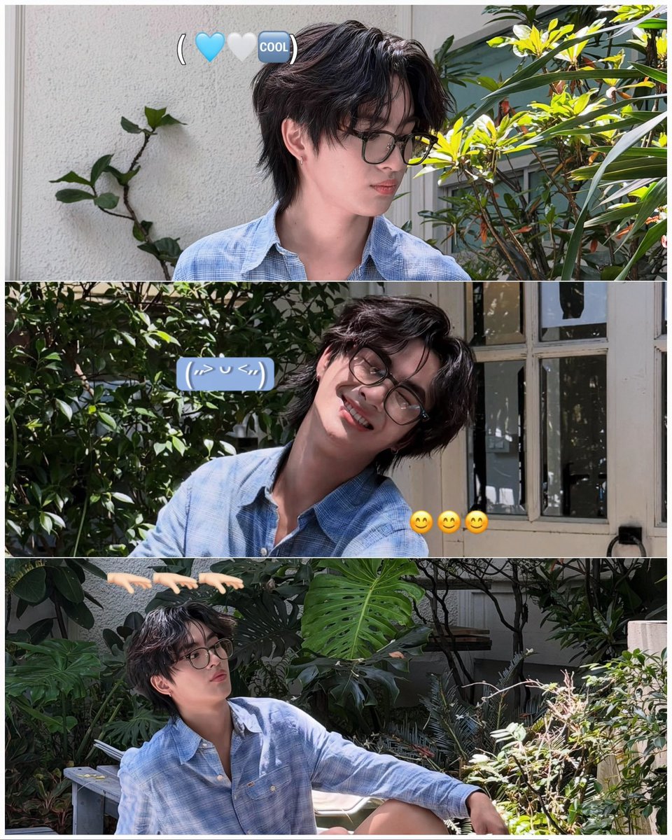 itsbluehour_bys's tweet photo. รับ หนุ่มแว่น ยิ้มหวาน ที่นึงฮะ 🥰🥰🥰 

#JUNIOR_VVV 🚲
#VVV_TRIPLEV https://t.co/wPhLCovGR2