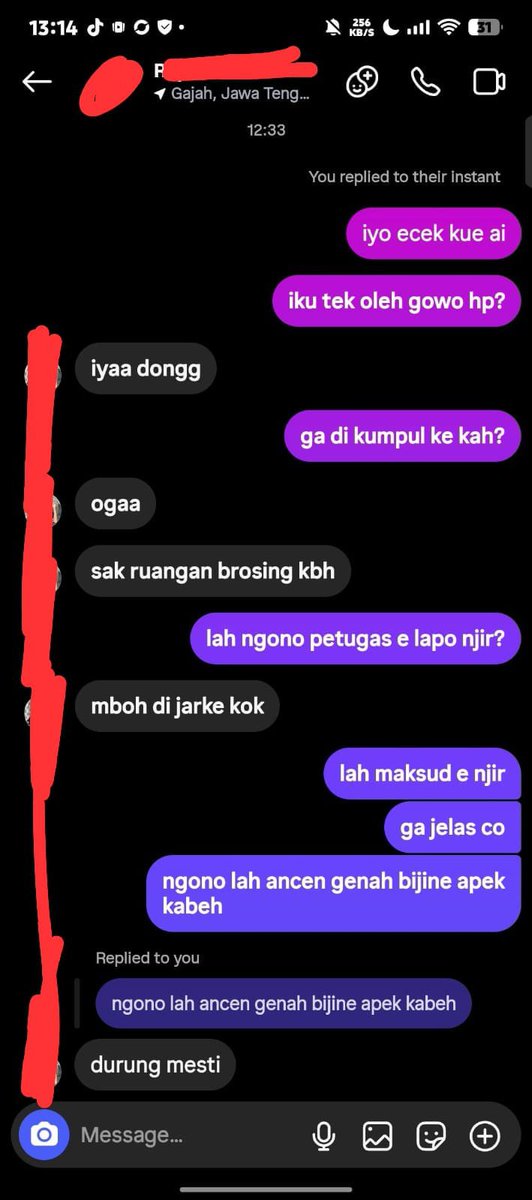 cciabele's tweet photo. nilai TKA digunakan sebagai standarisasi dan acuan snbp untuk memvalidasi nilai raport smt 1-5. tapi di dimensi lain, ada oknum yang dengan bangga melakukan kecurangan. untuk bapak/ibu yang terhormat, saya memohon dengan sangat untuk menindak lanjuti laporan ini.
#TKA2026 https://t.co/jxbnG9HyYe