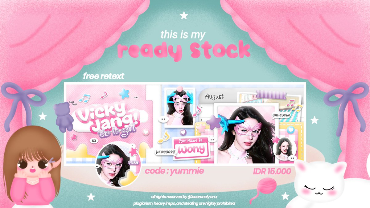 soerenely's tweet photo. ʚ any  interaction  are  highly  apreciated ɞ

mantimunk  xixi  MeeLs  bawa  ready  stock  layout  wony  lagi  ^^
jika  berminat  boyeh  sunk  meluncur  :3
avail  take  bundle  wabis  -  wallpaper  - qr  deco  juga  ia..  timaaci mantimunk  <3

#zonauang  rs  wonyoung https://t.co/7jwYo4INRN
