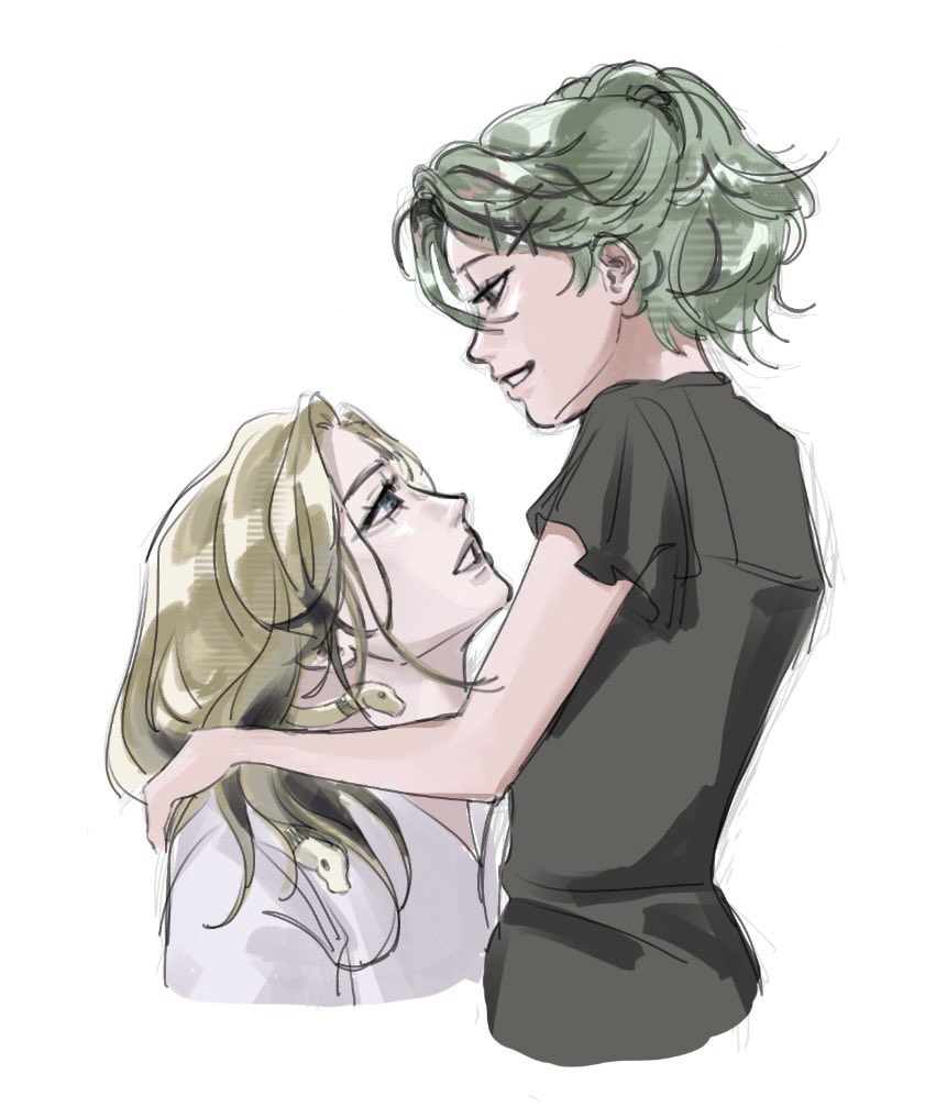 BleueJayWays's tweet photo. I’ve been experimenting w diff brushe- SERPLANT YURI. SERPLANT YURI. WOMEN. 🫚🐍 #FernShip #Shiphidia https://t.co/edqDPo0I96