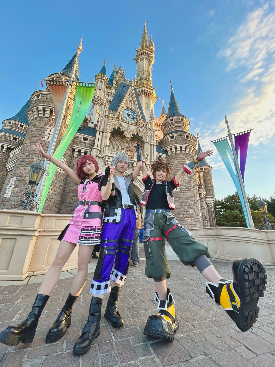 pechaco1010's tweet photo. ランド３人で！！
#Dハロ仮装2026 #Dハロ仮装 https://t.co/60lMTBRKMm