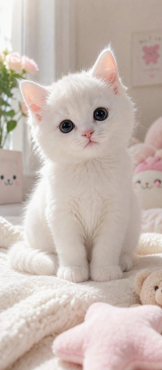 Petsloverqaif's tweet photo. White fur with black eyes can you sa no to these eyes 👀?👇👇 https://t.co/uATjdZUz0J